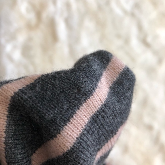 Tory Burch Stripe Wool Cashmere Button Sweater XS - Picture 6 of 9